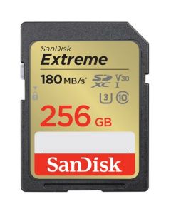 SanDisk SDXC Extreme 256GB 180/130 MB/s V30