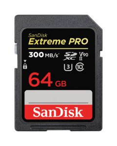 Sandisk extreme pro 64GB 300mb/s